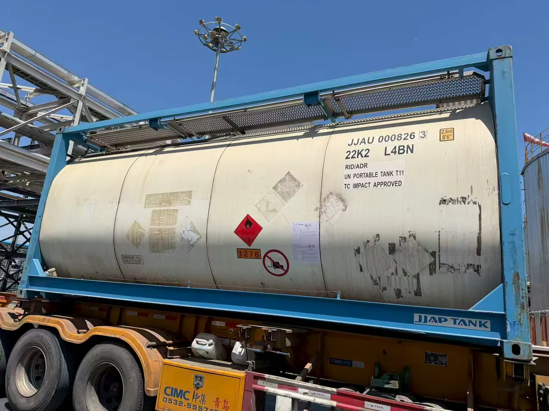 Chemical logistics preparation