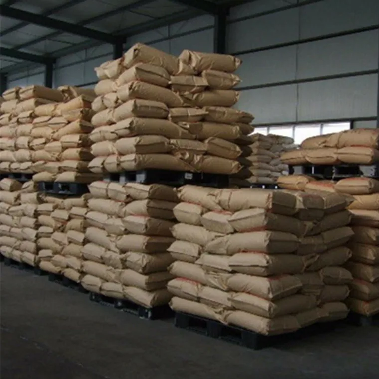 Maleic anhydride bags in warehouse